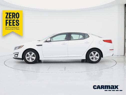 White 2014 Kia Optima LX