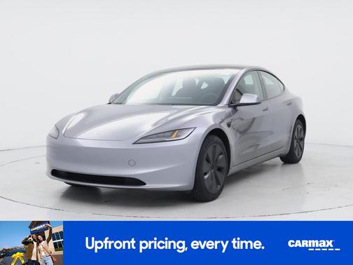 Silver 2025 Tesla Model 3 Long Range