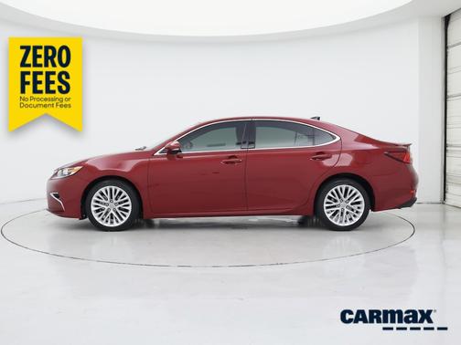 Red 2016 Lexus ES 350