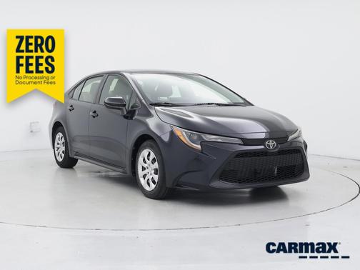 Black 2020 Toyota Corolla LE