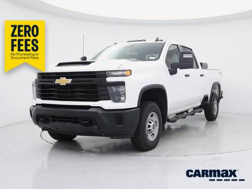 White 2025 Chevrolet Silverado 2500 Work Truck