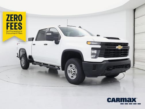 White 2025 Chevrolet Silverado 2500 Work Truck