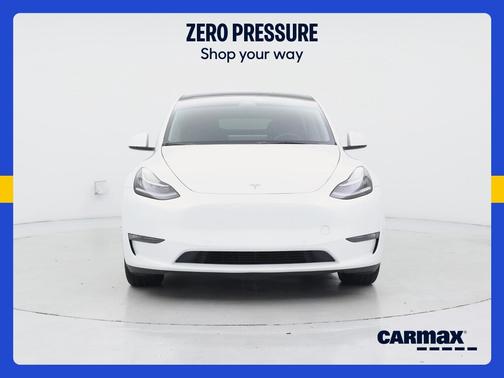 White 2022 Tesla Model Y Long Range