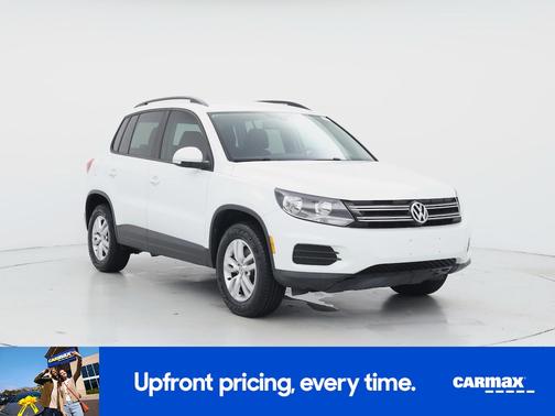White 2016 Volkswagen Tiguan S