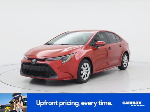 Red 2020 Toyota Corolla LE