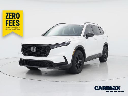White 2025 Honda CR-V Hybrid Sport-L