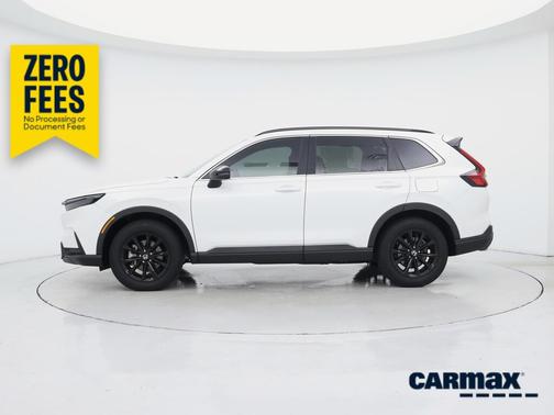 White 2025 Honda CR-V Hybrid Sport-L