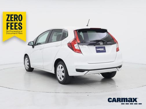 White 2019 Honda Fit LX