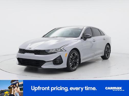 Gray 2021 Kia K5 GT-Line