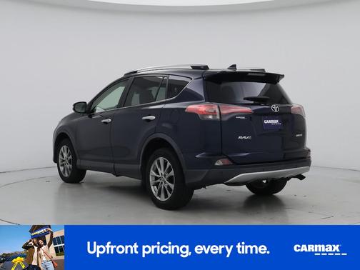 Blue 2017 Toyota RAV4 Limited