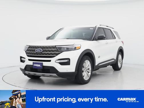 White 2022 Ford Explorer King Ranch