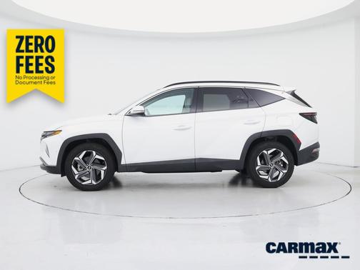 White 2022 Hyundai TUCSON Hybrid Limited