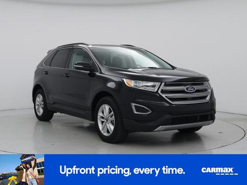 Black 2017 Ford Edge SEL