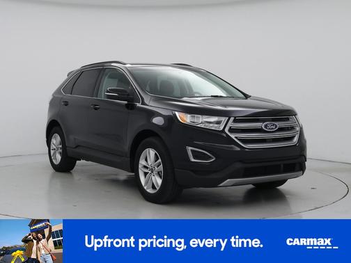 Black 2017 Ford Edge SEL
