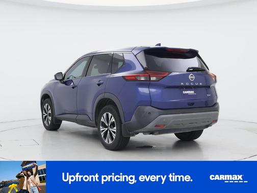 Blue 2021 Nissan Rogue SV