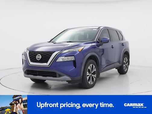 Blue 2021 Nissan Rogue SV