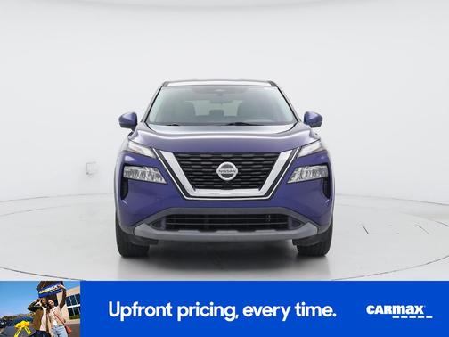 Blue 2021 Nissan Rogue SV