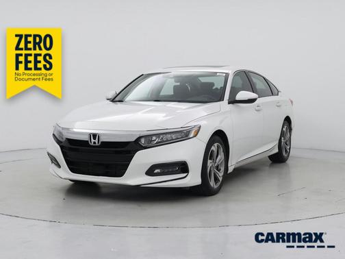 White 2018 Honda Accord EX-L