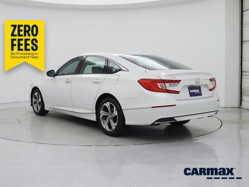 White 2018 Honda Accord EX-L