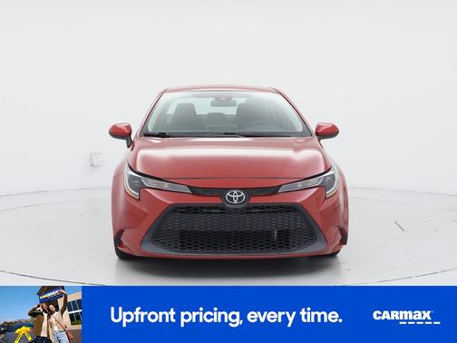 Red 2020 Toyota Corolla LE