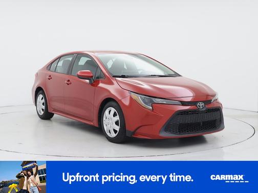 Red 2020 Toyota Corolla LE