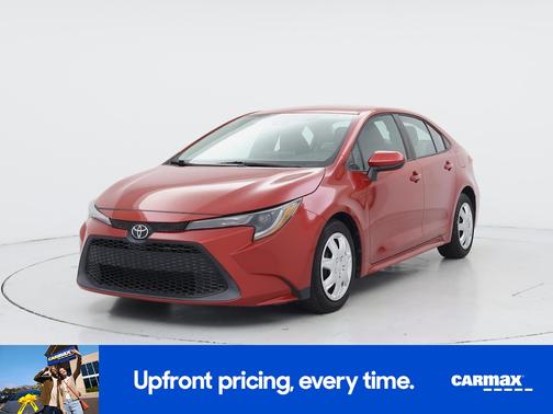 Red 2020 Toyota Corolla LE