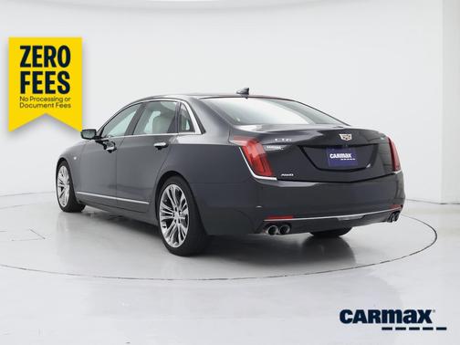 Black 2017 Cadillac CT6 Platinum