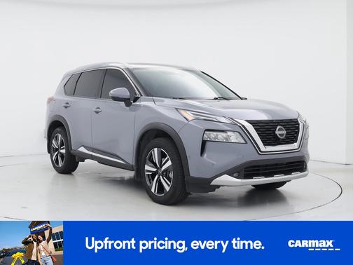 Gray 2022 Nissan Rogue Platinum