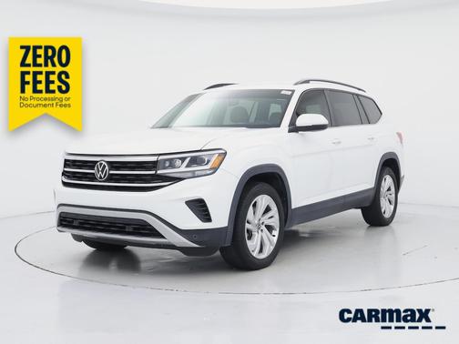 White 2021 Volkswagen Atlas SE w/Tech