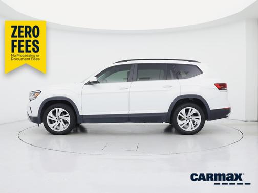 White 2021 Volkswagen Atlas SE w/Tech