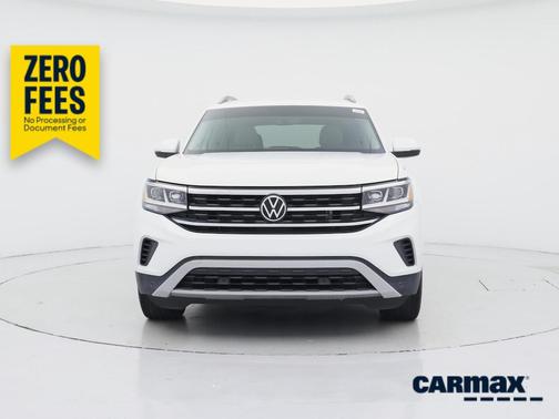 White 2021 Volkswagen Atlas SE w/Tech