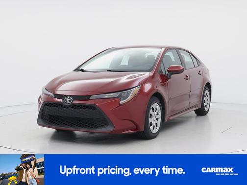 Red 2022 Toyota Corolla LE