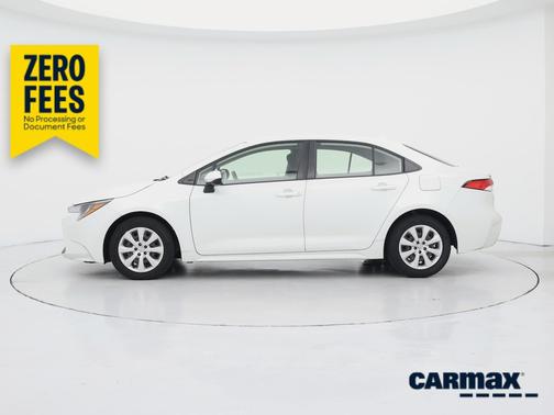 White 2020 Toyota Corolla LE