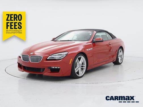 Red 2017 BMW 650 I