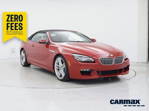 Red 2017 BMW 650 I