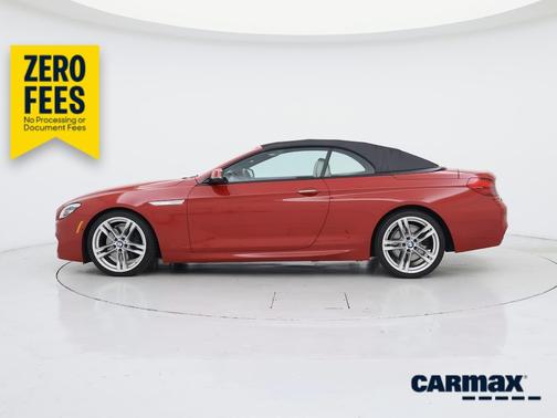 Red 2017 BMW 650 I