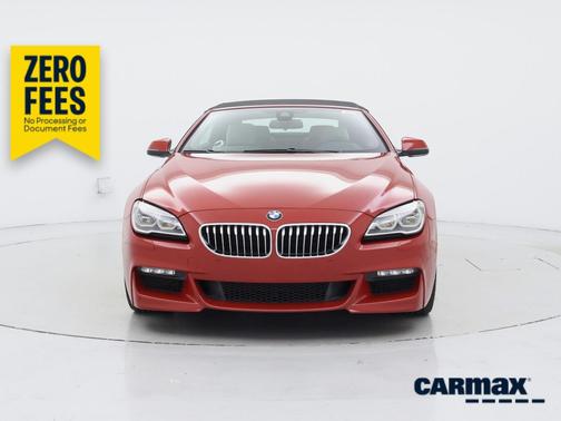 Red 2017 BMW 650 I