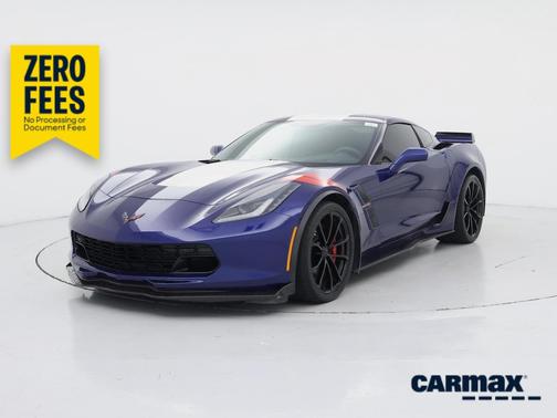 Blue 2017 Chevrolet Corvette Grand Sport