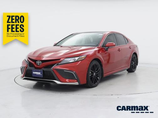 Red 2024 Toyota Camry XSE