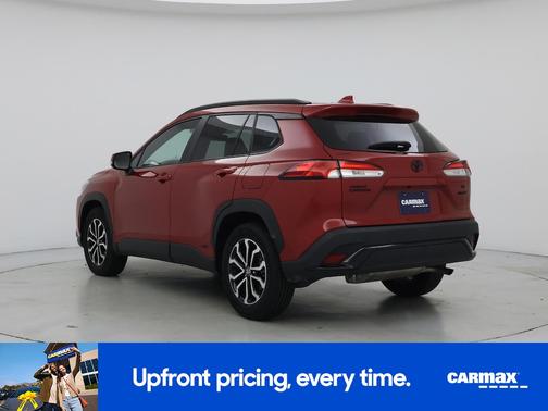 Red 2023 Toyota Corolla Cross Hybrid SE