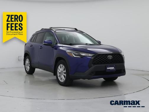 Blue 2022 Toyota Corolla Cross LE