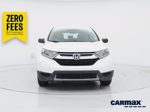 White 2019 Honda CR-V LX