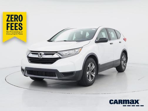 White 2019 Honda CR-V LX