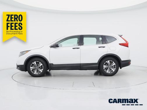 White 2019 Honda CR-V LX