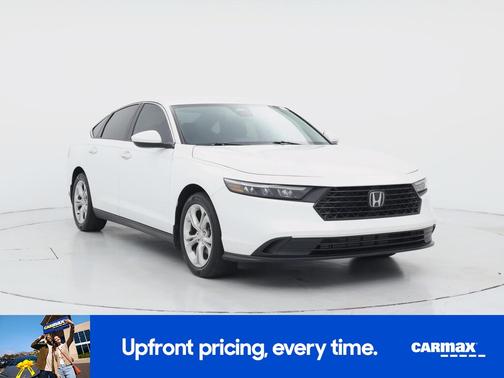 White 2023 Honda Accord LX