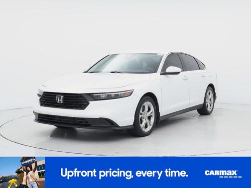 White 2023 Honda Accord LX