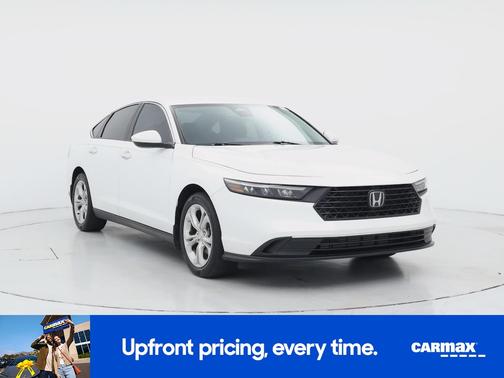 White 2023 Honda Accord LX
