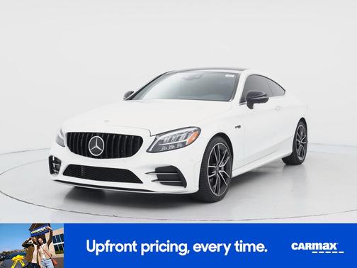 White 2023 Mercedes-Benz AMG C 43