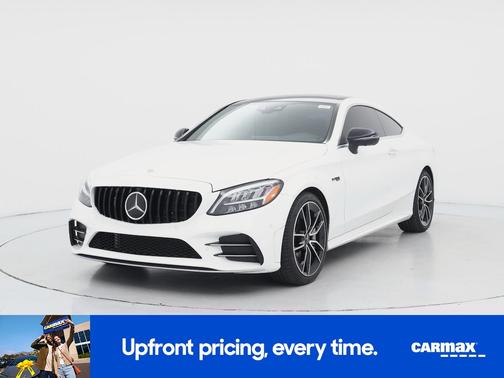 White 2023 Mercedes-Benz AMG C 43