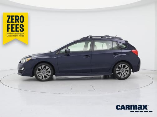 Blue 2015 Subaru Impreza 2.0I Sport Premium